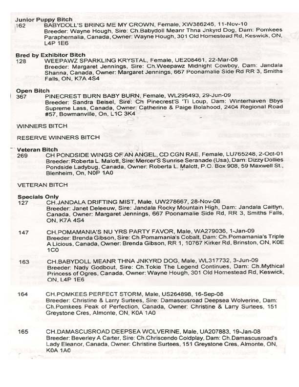 2011 PCOO Specialty second page